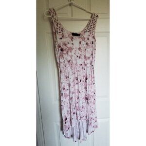 Cynthia Rowley Dress Hi/Low Pink Sz M